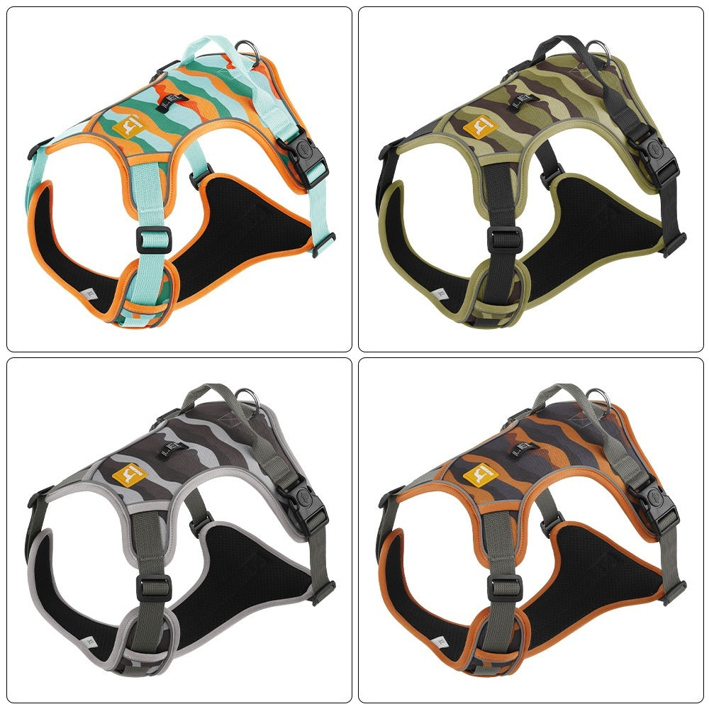 Reflective Dog Harness With Handle - Adjustable & Comfortable