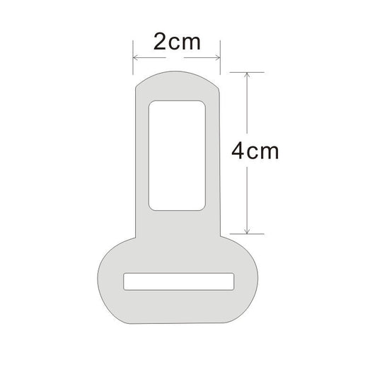 Adjustable Dog Car Seatbelt - Clip-On Safety Buckle for Secure Travel