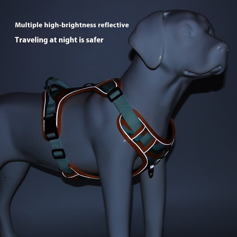 Reflective Dog Harness With Handle - Adjustable & Comfortable