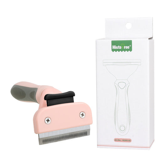 Deshedding Pet Brush – Large Grooming Comb for Dogs & Cats with Long Hair