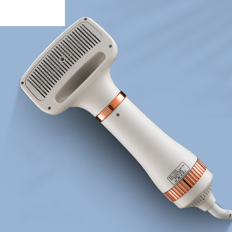 2-in-1 Pet Hair Dryer & Grooming Brush – Quiet & Fast Drying for Dogs and Cats