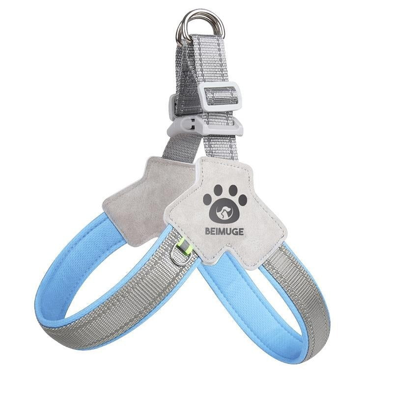 Reflective No-Pull-Dog Harness & Choke-Free
