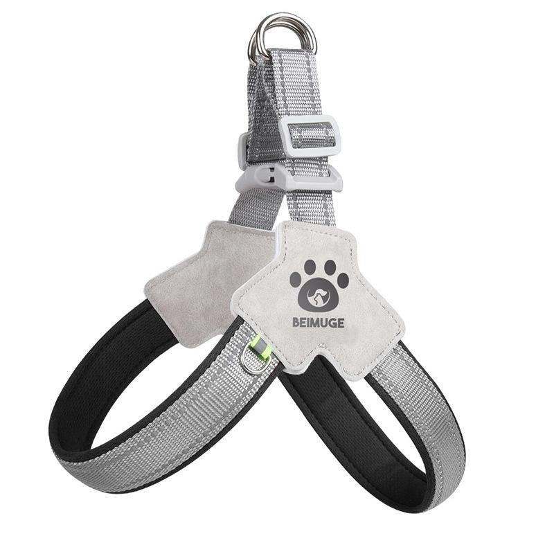 Reflective No-Pull-Dog Harness & Choke-Free