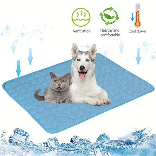 Cooling Mat for Dogs & Cats Summer Pet Pad (S to XL)